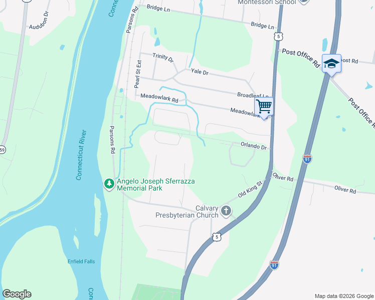 map of restaurants, bars, coffee shops, grocery stores, and more near 2 The Hamlet in Enfield