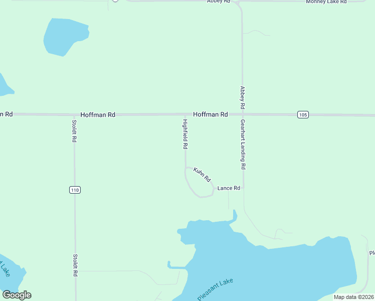 map of restaurants, bars, coffee shops, grocery stores, and more near 57081 Highfield Road in Three Rivers