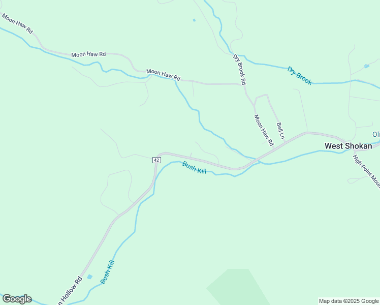 map of restaurants, bars, coffee shops, grocery stores, and more near 288 Watson Hollow Road in West Shokan