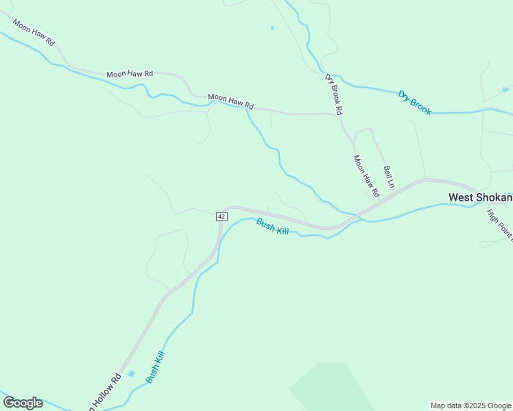 map of restaurants, bars, coffee shops, grocery stores, and more near 288 Watson Hollow Road in West Shokan