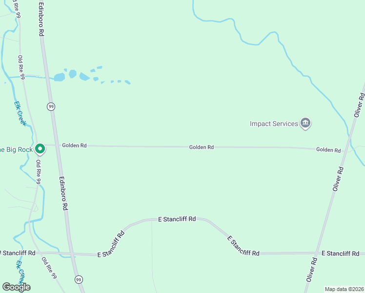 map of restaurants, bars, coffee shops, grocery stores, and more near 4530 Golden Road in McKean