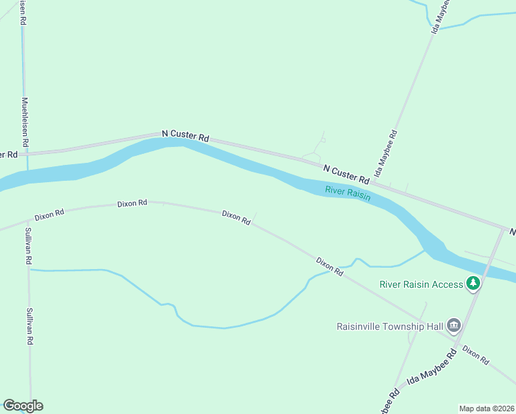 map of restaurants, bars, coffee shops, grocery stores, and more near 8800 Dixon Road in Monroe