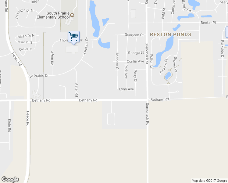 map of restaurants, bars, coffee shops, grocery stores, and more near 610 Lynn Avenue in Sycamore