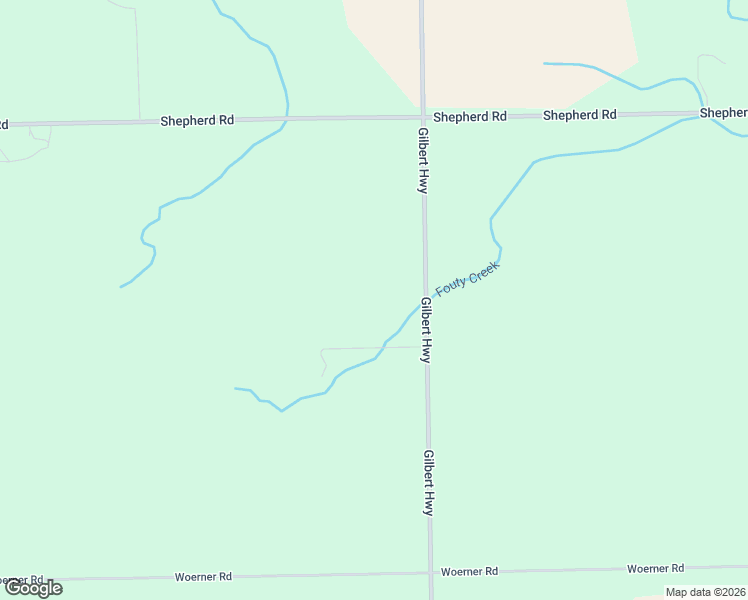 map of restaurants, bars, coffee shops, grocery stores, and more near 5540 Gilbert Highway in Adrian