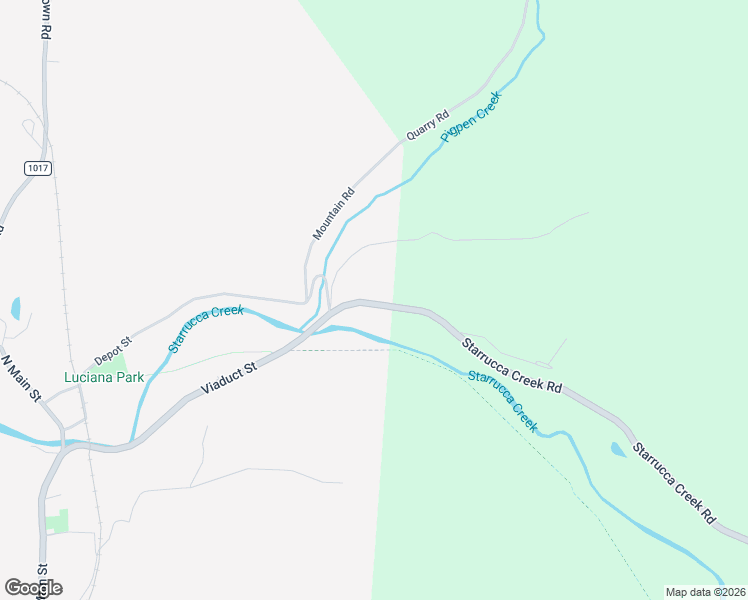 map of restaurants, bars, coffee shops, grocery stores, and more near 5749 Depot Street in Susquehanna