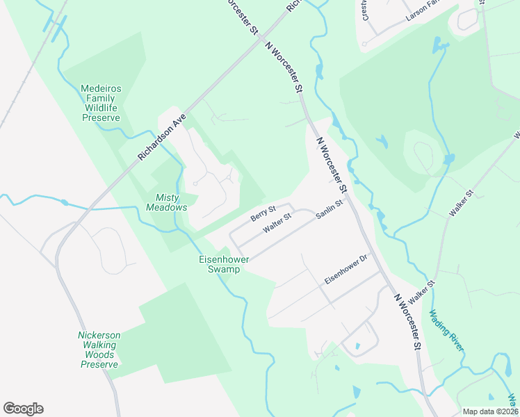 map of restaurants, bars, coffee shops, grocery stores, and more near 11 Berry Street in Norton