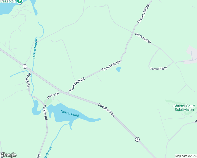 map of restaurants, bars, coffee shops, grocery stores, and more near Doire Court in North Smithfield