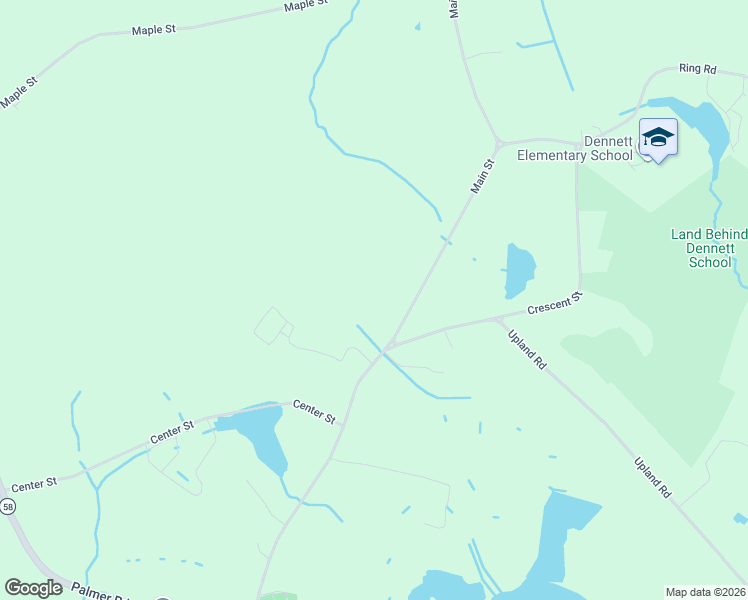 map of restaurants, bars, coffee shops, grocery stores, and more near 162 Main Street in Plympton