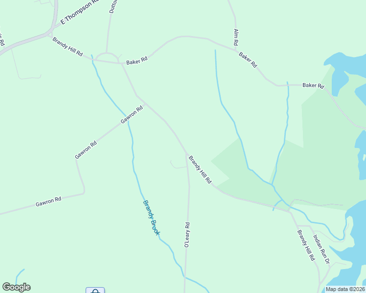 map of restaurants, bars, coffee shops, grocery stores, and more near 224 Brandy Hill Road in Thompson