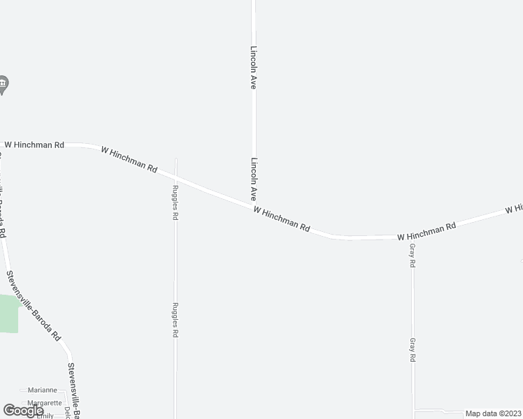 map of restaurants, bars, coffee shops, grocery stores, and more near 887 West Hinchman Road in Baroda