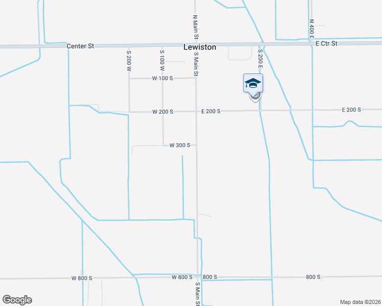 map of restaurants, bars, coffee shops, grocery stores, and more near 411 South Main Street in Lewiston