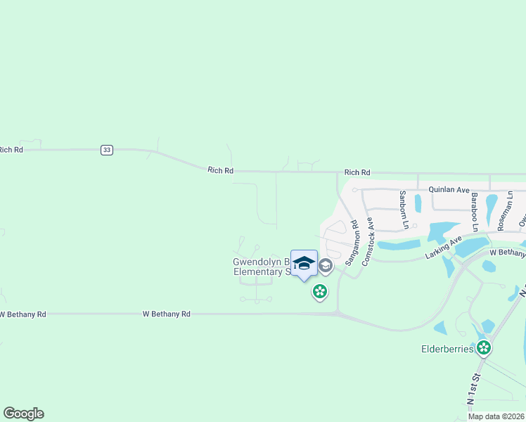 map of restaurants, bars, coffee shops, grocery stores, and more near 3384 Basswood Ln in DeKalb