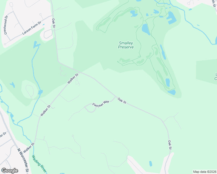 map of restaurants, bars, coffee shops, grocery stores, and more near 139 Oak Street in Norton