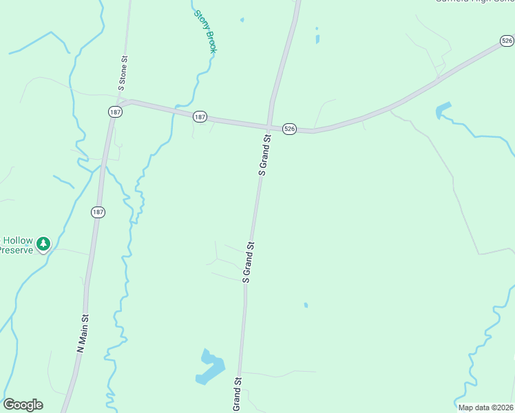 map of restaurants, bars, coffee shops, grocery stores, and more near 873 South Grand Street in East Granby