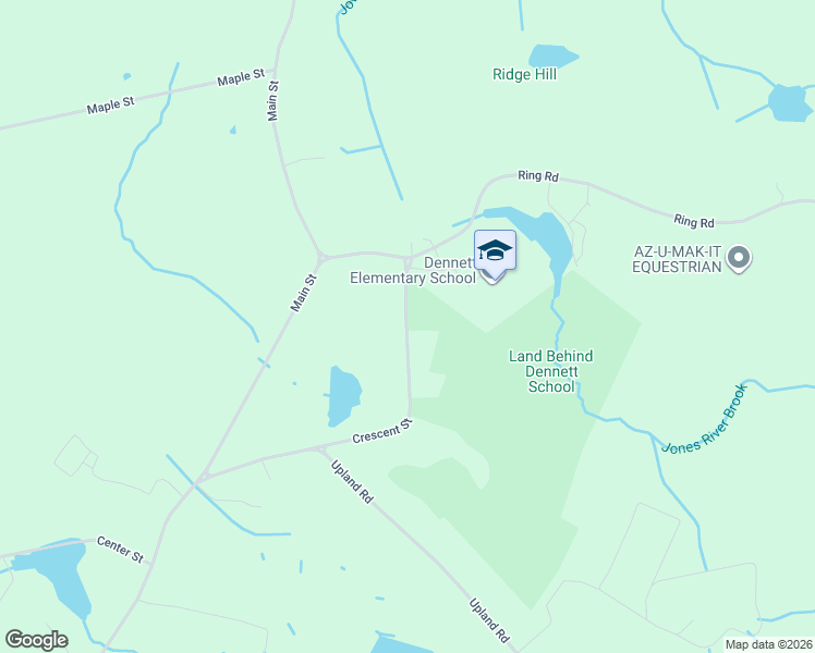 map of restaurants, bars, coffee shops, grocery stores, and more near 80 Crescent Street in Plympton