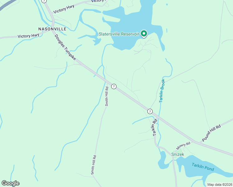 map of restaurants, bars, coffee shops, grocery stores, and more near 275 Douglas Turnpike in Burrillville