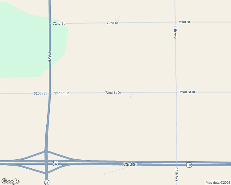 map of restaurants, bars, coffee shops, grocery stores, and more near 1055 72nd Street Drive in Belle Plaine