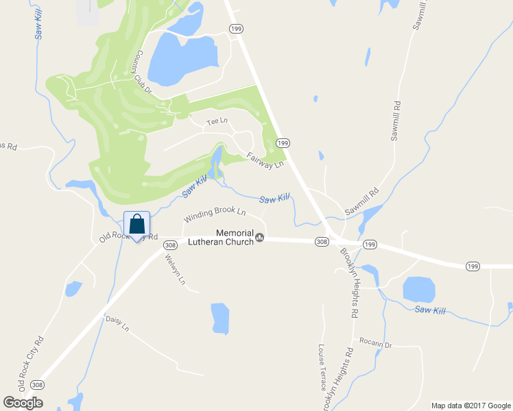 map of restaurants, bars, coffee shops, grocery stores, and more near 16 Winding Brook Lane in Rhinebeck