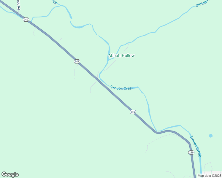 map of restaurants, bars, coffee shops, grocery stores, and more near 9541 Pennsylvania 249 in Knoxville