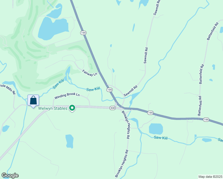 map of restaurants, bars, coffee shops, grocery stores, and more near 41 Rock City Road in Red Hook