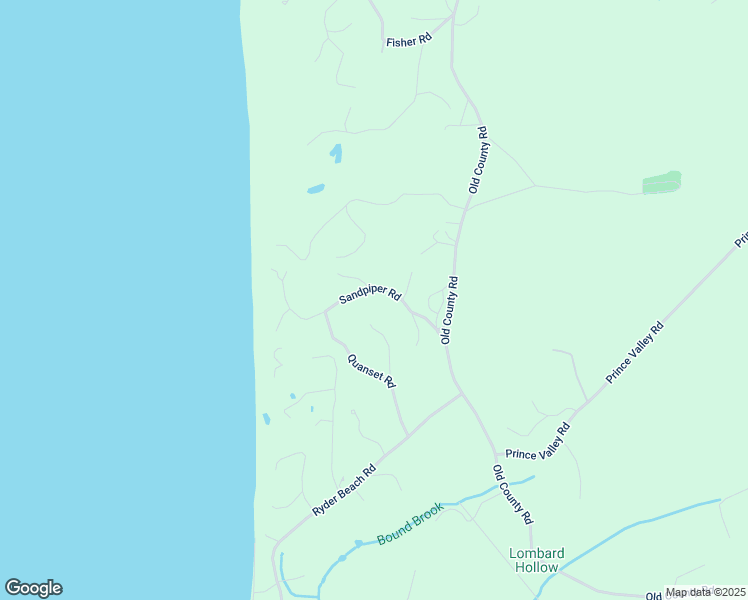 map of restaurants, bars, coffee shops, grocery stores, and more near 9 Sandpiper Circle in East Falmouth