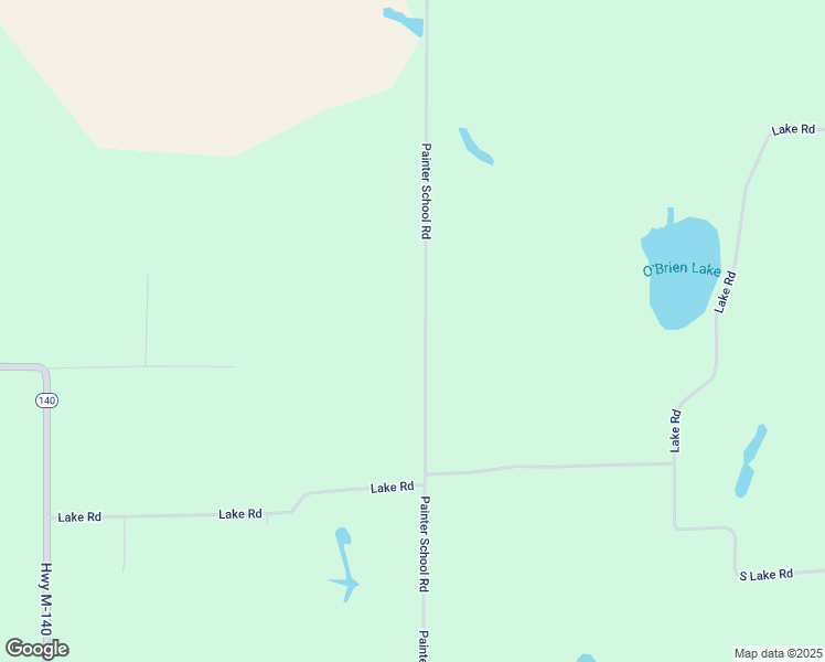 map of restaurants, bars, coffee shops, grocery stores, and more near 8044 Painter School Road in Berrien Center