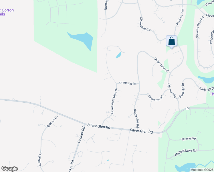 map of restaurants, bars, coffee shops, grocery stores, and more near 7N224 Homeward Glen Drive in Sint Charles