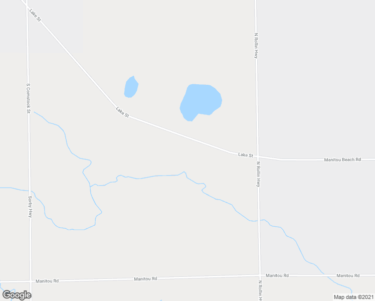 map of restaurants, bars, coffee shops, grocery stores, and more near 17345 Manitou Beach Road in Addison