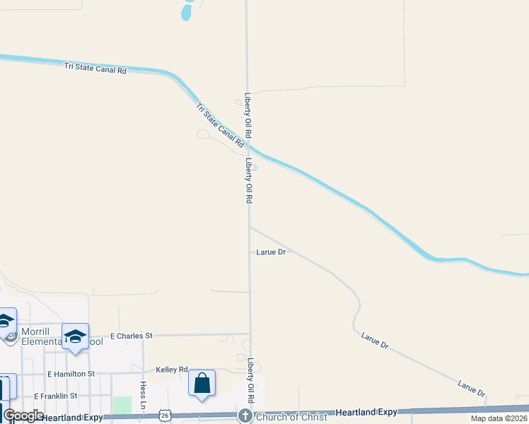 map of restaurants, bars, coffee shops, grocery stores, and more near in Morrill