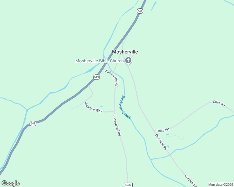 map of restaurants, bars, coffee shops, grocery stores, and more near 5130 Judson Hill Road in Gillett