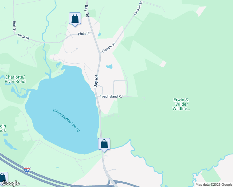 map of restaurants, bars, coffee shops, grocery stores, and more near 1 Reinhard Drive in Norton