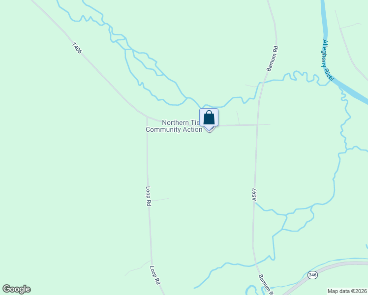 map of restaurants, bars, coffee shops, grocery stores, and more near 1 Indian Creek Road in Eldred