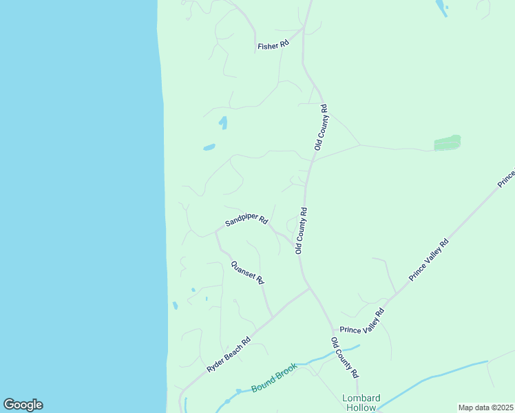 map of restaurants, bars, coffee shops, grocery stores, and more near 9 Sandpiper Circle in East Falmouth