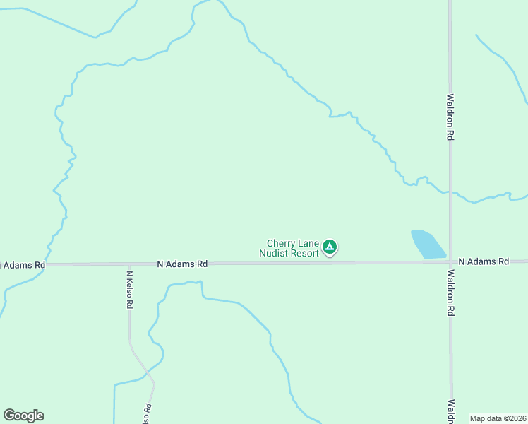 map of restaurants, bars, coffee shops, grocery stores, and more near 11480 North Adams Road in North Adams