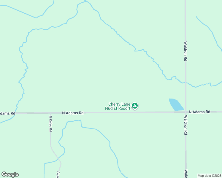 map of restaurants, bars, coffee shops, grocery stores, and more near 11480 North Adams Road in North Adams