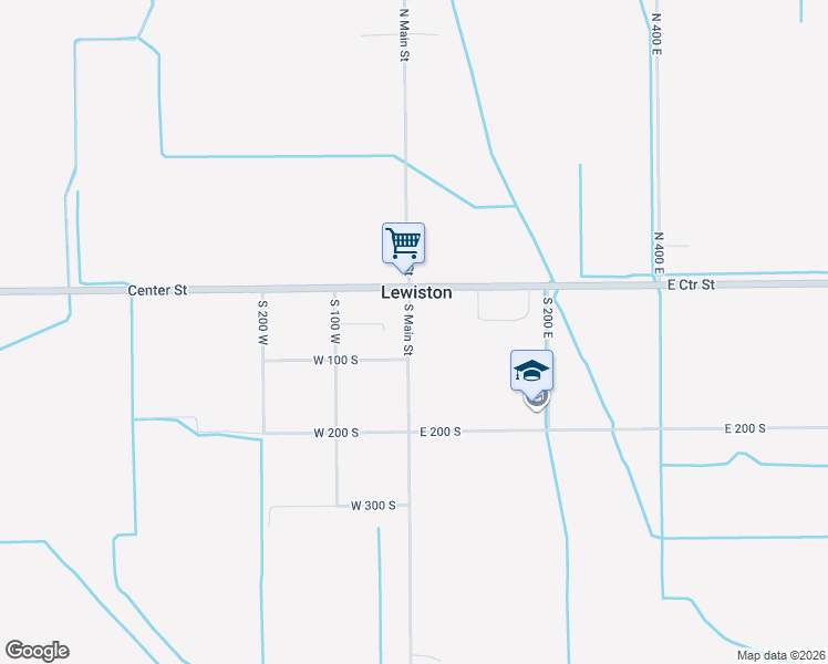 map of restaurants, bars, coffee shops, grocery stores, and more near 61 South Main Street in Lewiston