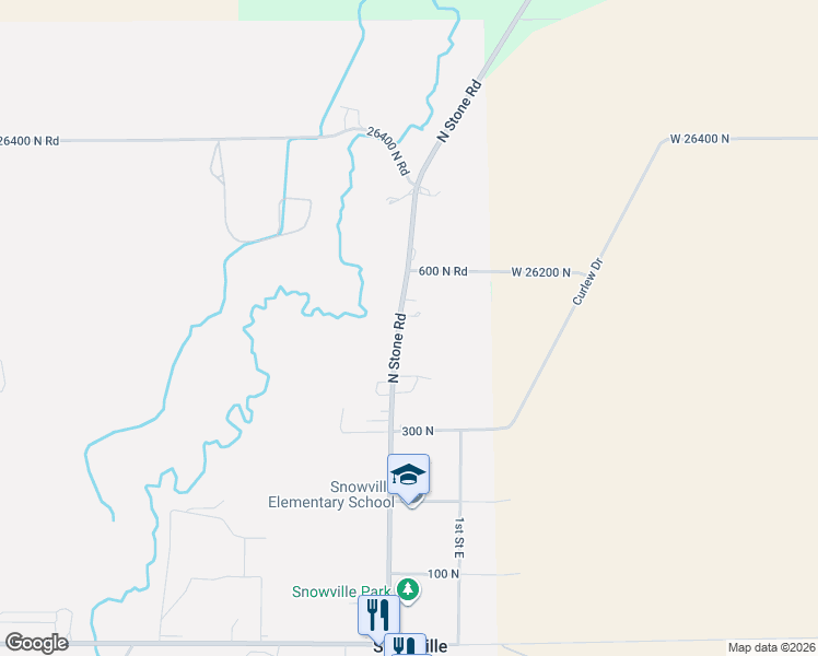 map of restaurants, bars, coffee shops, grocery stores, and more near 490 North Stone Road in Snowville