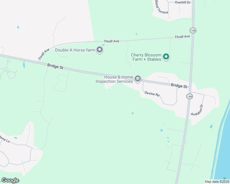map of restaurants, bars, coffee shops, grocery stores, and more near 747 Bridge Street in Suffield