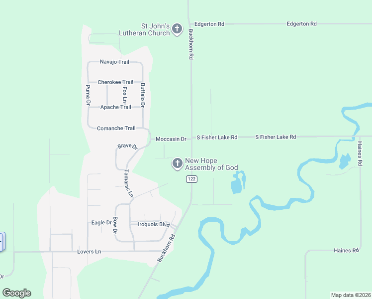 map of restaurants, bars, coffee shops, grocery stores, and more near 56556 Buckhorn Road in Three Rivers