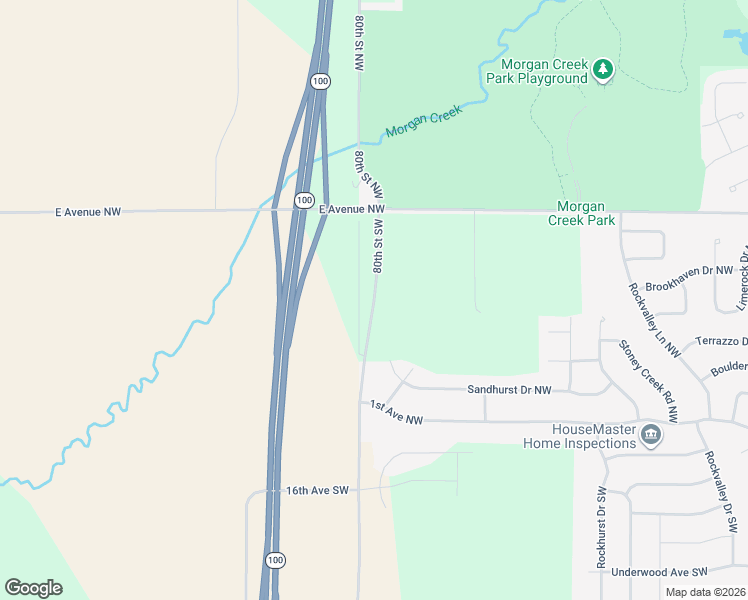 map of restaurants, bars, coffee shops, grocery stores, and more near 320 80th Street Southwest in Cedar Rapids