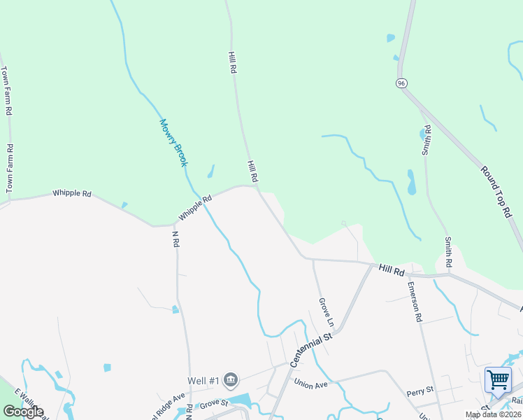 map of restaurants, bars, coffee shops, grocery stores, and more near 556 Hill Rd in Burrillville