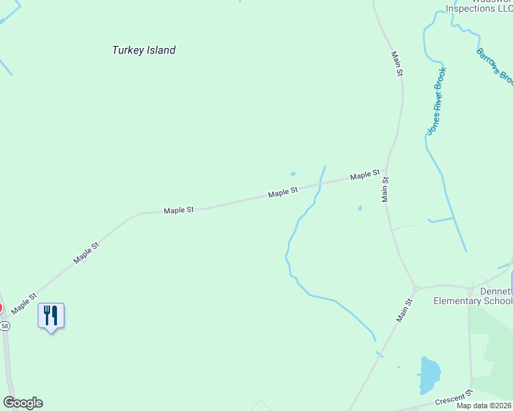 map of restaurants, bars, coffee shops, grocery stores, and more near 78 Maple Street in Plympton