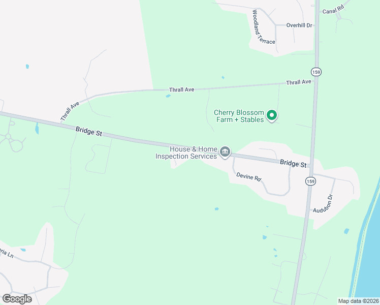 map of restaurants, bars, coffee shops, grocery stores, and more near 769 Bridge Street in Suffield