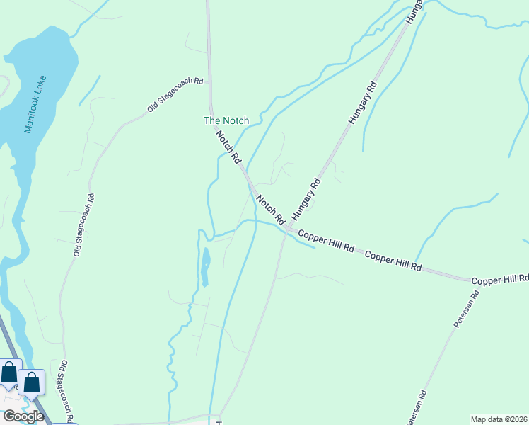 map of restaurants, bars, coffee shops, grocery stores, and more near 8 Notch Road in Granby