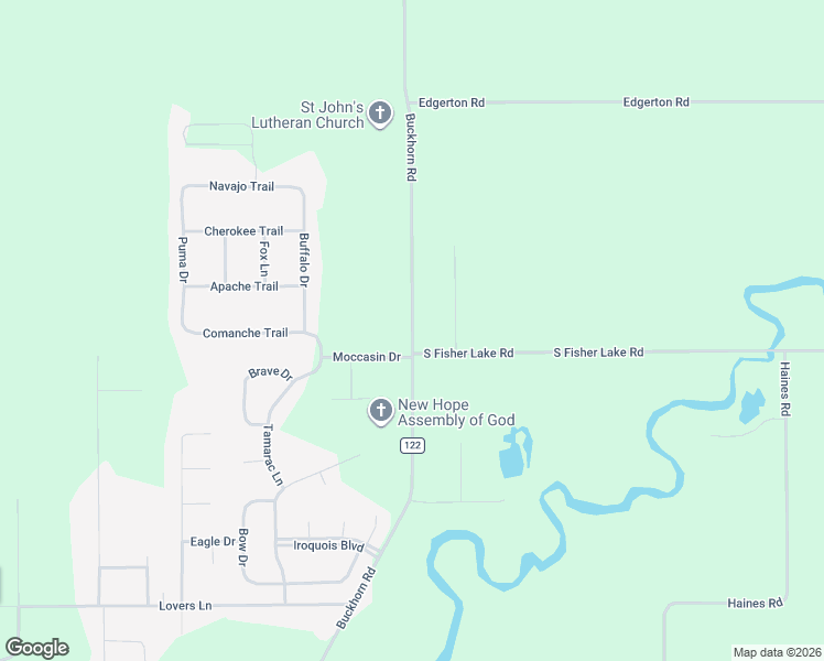 map of restaurants, bars, coffee shops, grocery stores, and more near 56556 Buckhorn Road in Three Rivers