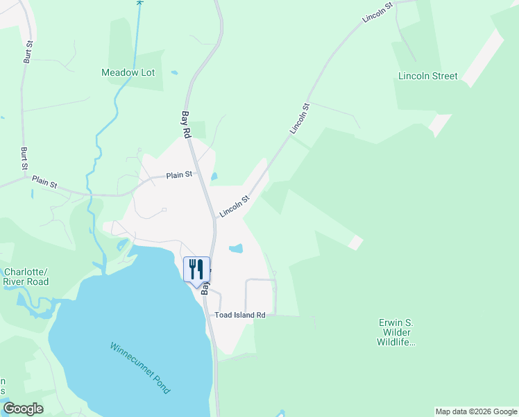 map of restaurants, bars, coffee shops, grocery stores, and more near 15 Lincoln Street in Norton