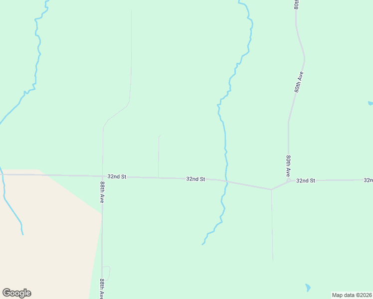 map of restaurants, bars, coffee shops, grocery stores, and more near 8454 32nd Street in Oxford Junction