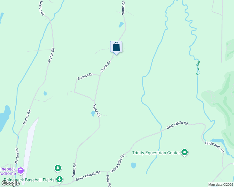 map of restaurants, bars, coffee shops, grocery stores, and more near 144 Yantz Road in Red Hook
