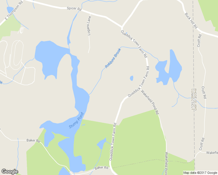 map of restaurants, bars, coffee shops, grocery stores, and more near 484 Quaddick Town Farm Road in Thompson