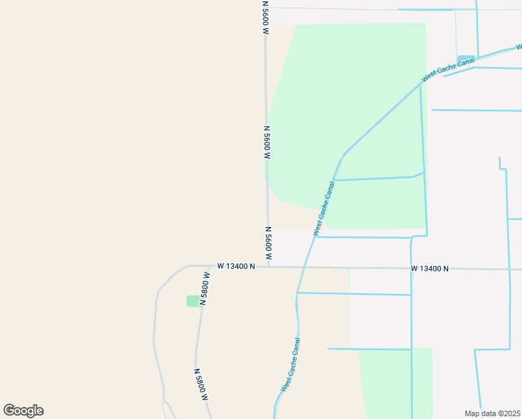 map of restaurants, bars, coffee shops, grocery stores, and more near 13535 North 5600 West in Cornish